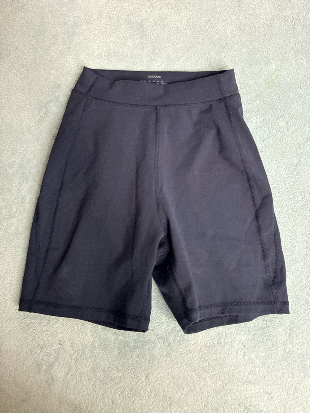 ODODOS Women’s High Waisted Biker Shorts Black Size XS Yoga Workout Athletic